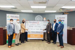 Donation of $9,000 to Coppell ISD students to provide hot spots