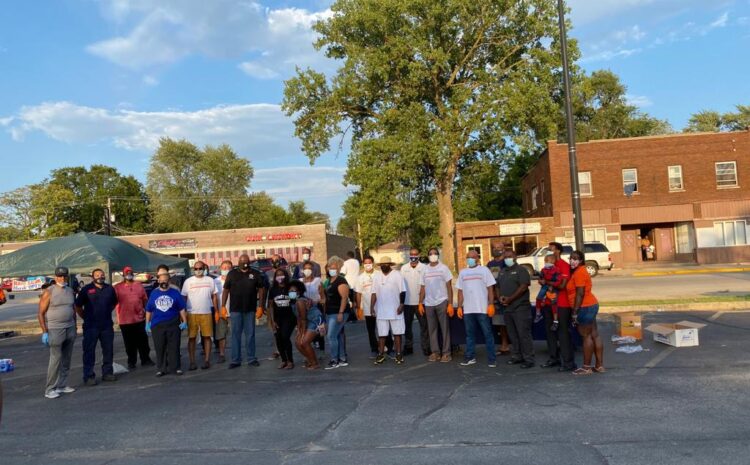 Donated 2400 servings of meals to the struggling Calumet City community residents