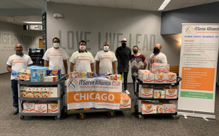 Donated 2500 meals for low-income families affected by COVID-19 at Joliet First Assembly