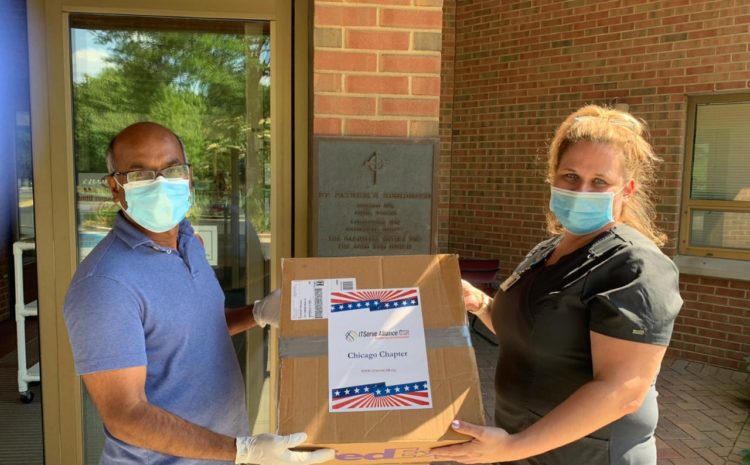 Donated 250 Masks to St Patrick’s Residence (old age home)