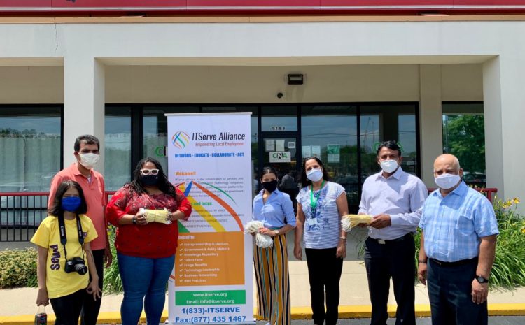 Donated 250 hand sewed reusable masks to The Center for New Americans!