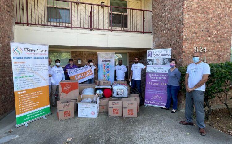 Donated sleeping bags, winter jackets, shoes, and clothes to the Brighter Tomorrows