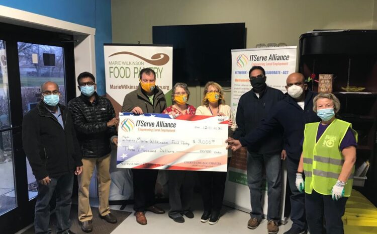 Donated $3,000 to the Marie Wilkinson Food Pantry