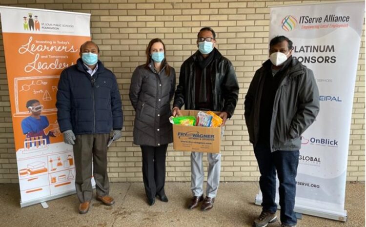 Donated $3,000 in Sanitary Kits to the St. Louis Public Schools Foundation