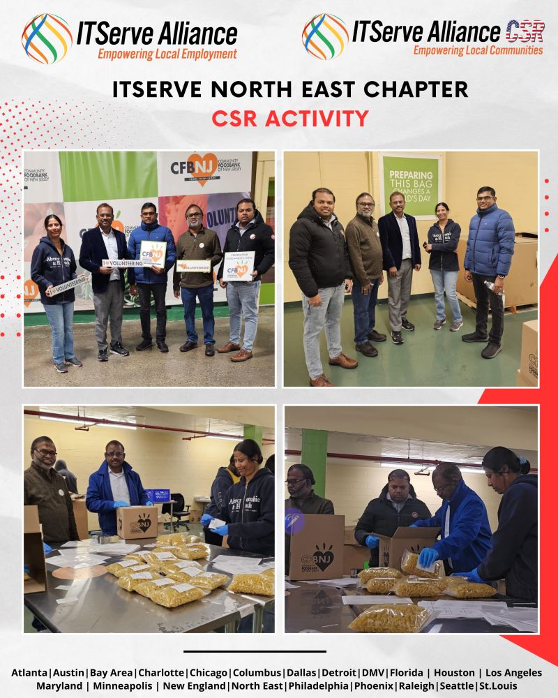 Corporate Social Responsibility (CSR) event at the Community Food Bank