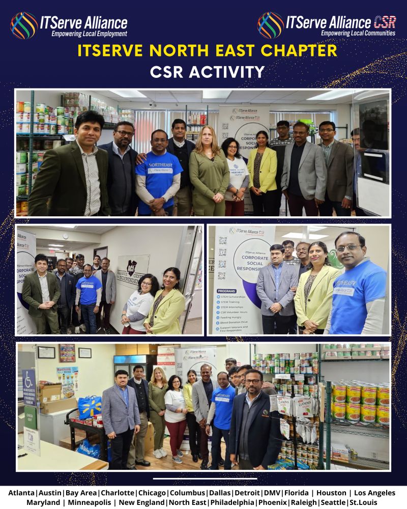 ITServe Northeast Chapter Food Drive!