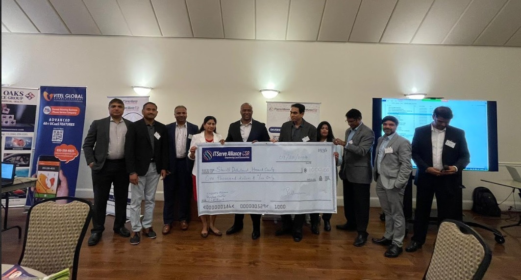ITServe Maryland CSR Donates Funds To Sheriff Of Howard County Department