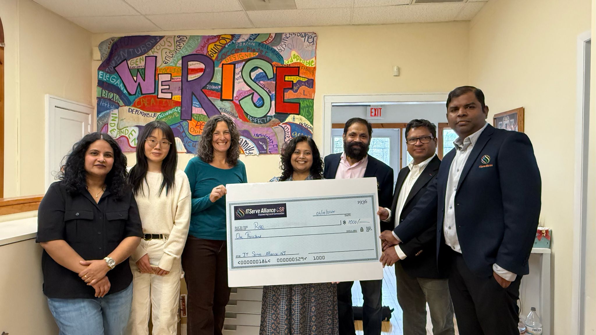 ITServe New Jersey Chapter Uplifts Local Families through CSR Support for RISE Community Center