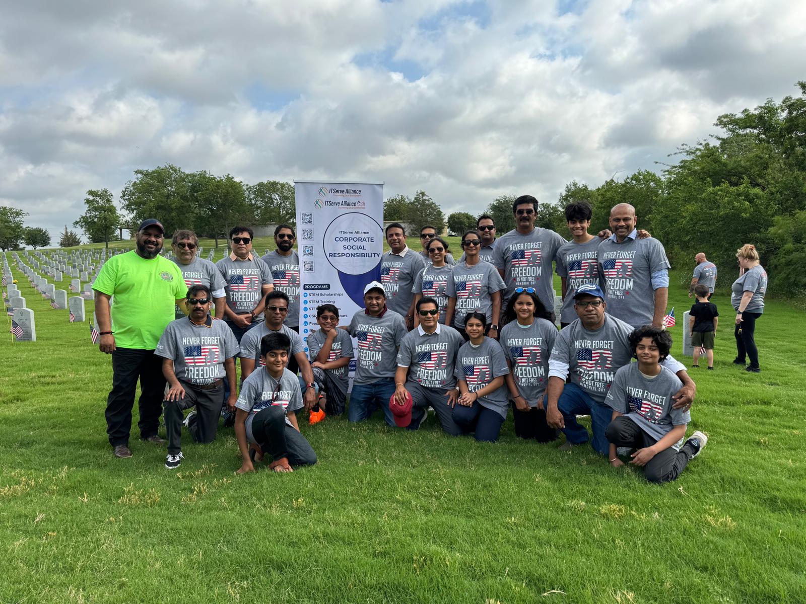 ITServe Dallas Chapter Honors Fallen Heroes with Memorial Day CSR Tribute